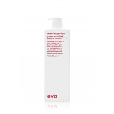 EVO (ЭВО)   Укрепляющий Протеиновый Уход для Волос  (Рецепт для Гривы) (Mane Attention Protein Treatment )  1000 мл