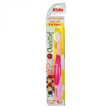 Twin Lotus (Твин Лотус)  Детская экстра мягкая зубная щетка / Dok Bua Ku Kids Toothbrush Extra Soft 1 шт