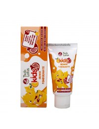  Twin Lotus (Твин Лотус)  Детская зубная паста с Апельсином 35г / Dok Bua Ku Kids Herbal Toothpaste for kids Orange flavor 35g 1 шт