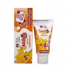  Twin Lotus (Твин Лотус)  Детская зубная паста с Апельсином 35г / Dok Bua Ku Kids Herbal Toothpaste for kids Orange flavor 35g 1 шт