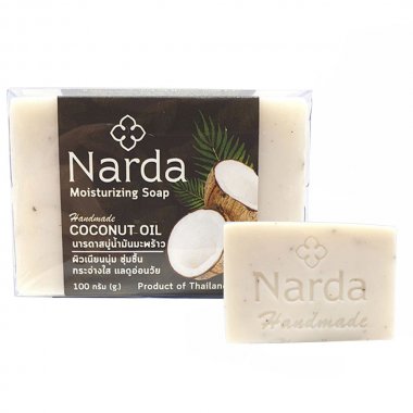 Twin Lotus (Твин Лотус)   Мыло с кокосовым маслом 100 г / NARDA Coconut oil soap 100  гр
