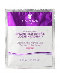 Algomask (Альгомаск) Альгинатная маска "Витаминный коктейль "Годжи и Клюква" (lifting base) 25 гр