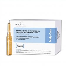 Brelil (Брелил) Регулирующее Средство (Лосьон) Против Перхоти (Anti-Dandruff and Re-Balancing Ampoule Treatment) 10x7 мл