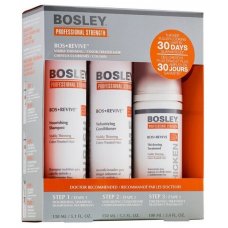 Bosley - Система для истонченных окрашенных волос (шампунь, кондиционер, уход)/Bosley Воs Revive Starter Pack for Color-Treated Hair , 150 мл+150 мл+ 100 мл