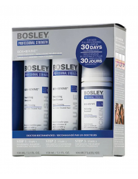 Bosley - Набор  "Система для истонченных неокрашенных волос (шампунь, кондиционер, уход)"  Воs Revive Starter Pack for Non Color, 150 мл+150 мл+100 мл
