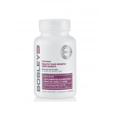 Bosley ( Бослей ) -  Комплекс витаминно-минеральный для оздоровления и роста волос для женщин/Bosley MD Healthy hair growth Supplements for Women , 60 капсул