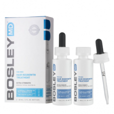 Bosley ( Бослей ) -   Усилитель роста волос для мужчин 5% /For Men Hair Regrowth Treatment 5% Dropper Bosley MD, 2*60 мл  