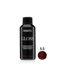Color Me   GLOSS ( Колор Ми Глоссс) 5.5 / 5M LIGHT.BROWN.MAHOGANY/Полуперманентный гелевый краситель c кислым pH (ГЛОСС  ) GLOSS ACIDIC HAIR COLOUR TREATMENT  60 мл
