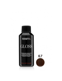    Color Me   GLOSS ( Колор Ми Глоссс) 6.7 / 6ch DARK.BLONDE.CHOCOLATE/Полуперманентный гелевый краситель c кислым pH (ГЛОСС ) GLOSS ACIDIC HAIR COLOUR TREATMENT  60 мл