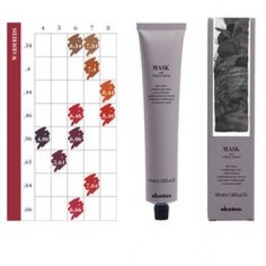 DAVINES ( Давинес)  6,34 Золотисто-медный темный блонд Краска для волос ( Mask c Vibrachrom), 100 мл