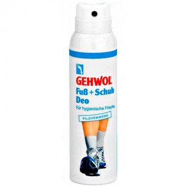 Gehwol (Геволь) Foot + Shoe Deodorant (Дезодорант Для Ног И Обуви) 150 мл