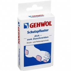 Gehwol (Геволь) Schutzpflaster Disk Zum Zuscheneiden (Защитный Пластырь Толстый) 4 шт