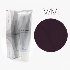 Lebel (Лейбл) V/M - средний шатен фиолетовый Краска для волос Лукиас, окрашивающий и восстанавливающий эффект (Luquias), 150 мл