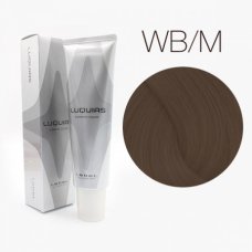 Lebel (Лейбл)  WB/M - средний теплый шатен Краска для волос Лукиас, окрашивающий и восстанавливающий эффект (Luquias), 150 мл