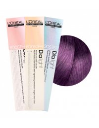 Loreal (Лореаль) Violet фиолетовый   Booster   Гель-крем тон-в-тон без аммиака  ДИАЛАЙТ  Dia Light   50мл.