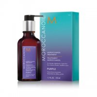 Moroccanoil (Морокканойл)  Масло восстанавливающее с фиолетовым пигментом  MOROCCANOIL TREATMENT PURPLE  50 мл