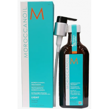 Moroccanoil (Морокканойл) Масло  для тонких и светлых волос (Oil Light Treatment for Blond or Fine Hair) 200 мл