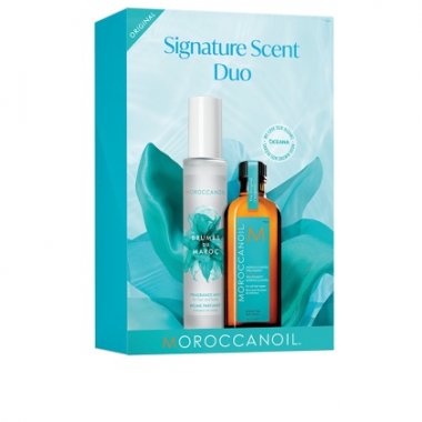 Moroccanoil (Мороканоил)   Набор Signature Scent Duo 2022 A (масло оригинал 100мл + парфюм мист для волос и тела 100мл)
