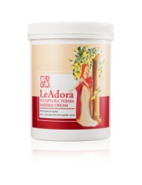 Leadora (Леадора) Массажный крем для улучшения контуров тела (Sculptura Terma Massage Cream), 1200 мл.