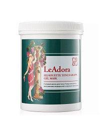 Leadora (Леадора) Гелевая маска для тела «Тонус-контроль» с экстрактами водорослей и красного винограда (Silhouette Tonus Grappa Gel mask), 1200 мл