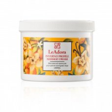 Leadora (Леадора)  Массажный крем для улучшения контуров лица «Зима» (Inverno Profile Massage cream), 600 мл.