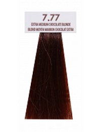 MACADAMIA (МАКАДАМИЯ ) Краситель для волос - экстра-средний шоколадный блондин  MC7.77 (100 мл)