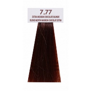 MACADAMIA (МАКАДАМИЯ ) Краситель для волос - экстра-средний шоколадный блондин  MC7.77 (100 мл)