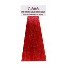 MACADAMIA (МАКАДАМИЯ ) Краситель для волос - экстра-яркий средне-красный блондин MC7.666 (100 мл)