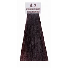 MACADAMIA (МАКАДАМИЯ ) Краситель для волос - средний радужный каштановый MC4.2 (100 мл)