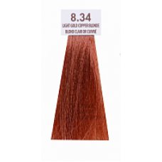 MACADAMIA (МАКАДАМИЯ ) Краситель для волос - светлый медно-золотистый блондин  MC8.34 (100 мл)