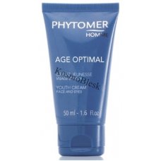 Phytomer (Фитомер) Омолаживающий Крем для Лица и области глаз (Мужская Линия | Age Optimal Youth Cream Face and Eyes), 50 мл