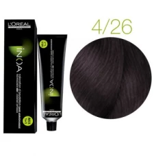 Loreal (Лореаль)  4.26 шатен перламутрово-фиолетовый Краска для волос без аммиака ИНОА  INOA  60 гр