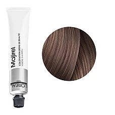 Loreal (Лореаль)  8.21 светлый блондин перламутрово-пепельный краска для волос (MAJIREL Ionene G Incell), 50 мл