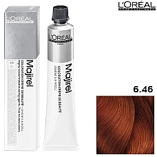 Loreal (Лореаль)   6.46 Тёмный блондин медно-красный краска для волос (MAJIREL Ionene G Incell), 50 мл