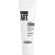 Loreal (Лореаль) Крем-гель для гладкости вьющихся волос Tecni.art   Flex Liss Control, 150 мл