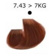 Artego (Артего) 7.43 - 7KG - русый с золотисто-медным оттенком Стойкая крем-краска для волос ARTEGO IT'S COLOR, 150 мл Artego (Артего) 7.43 - 7KG - русый с золотисто-медным оттенком Стойкая крем-краска для волос ARTEGO IT'S COLOR, 150 мл