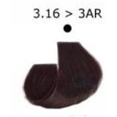 Artego (Артего) 3.16 - 3АR - темно-коричневый с красным пепельным отт. Стойкая крем-краска для волос ARTEGO IT'S COLOR, 150 мл