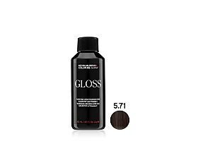    Color Me   GLOSS ( Колор Ми Глоссс)  5.71 / 5chA LIGHT.BROWN.CHOCOLATE.ASH/Полуперманентный гелевый краситель c кислым pH (ГЛОСС  )   60 мл