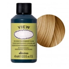 Davines (Давинес) 7,3  Золотистый средний блонд Деми краска VIEW 60 мл НОВИНКА !