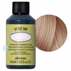Davines (Давинес) 7,32 Золотисто-ирисовый средний блонд Деми краска VIEW 60 мл