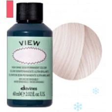 Davines (Давинес) 10,23  Ирисово-золотистый самый светлый блонд Деми краска VIEW 60 мл.