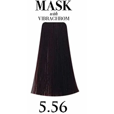 DAVINES ( Давинес)  5,56 Махагоново-красный светло-коричневый Краска для волос ( Mask c Vibrachrom), 100 мл