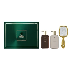 EMBRACE Haircare -Набор для волос Хвойный Мороз шампунь Revital Shampoo 250мл + кондиционер Voluminaire Conditioner 250мл + расческа