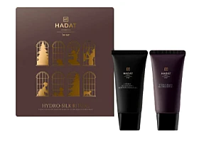HADAT Cosmetics ( Хадат)  -Набор для волос Hydro-Silk Ritual  (шампунь 70 + маска 70) 
