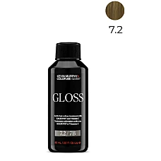    Color Me   GLOSS ( Колор Ми Глоссс)  7.2 / 7B MEDIUM.BLONDE.BEIGE/Полуперманентный гелевый краситель c кислым pH (ГЛОСС )   60 мл