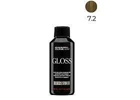    Color Me   GLOSS ( Колор Ми Глоссс)  7.2 / 7B MEDIUM.BLONDE.BEIGE/Полуперманентный гелевый краситель c кислым pH (ГЛОСС )   60 мл