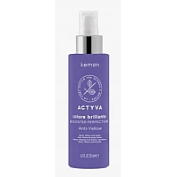 Kemon ( Кемон) - Крем-бустер для нейтрализации жёлтого оттенка Actyva Colore Brillante Anti-yellow Booster 50 мл