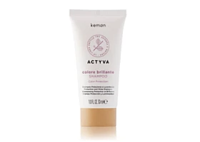 Kemon ( Кемон) - Шампунь для защиты цвета и блеска окрашенных волос. Actyva Colore Brillante Shampoo 30 мл