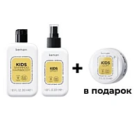 Kemon ( Кемон) - Набор детский Kids Shampoo H&B 250+Kids Spray 200+Kids Gum 50мл