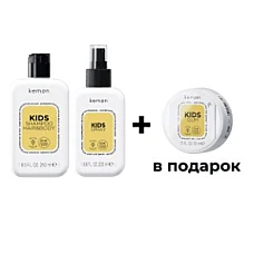 Kemon ( Кемон) - Набор детский Kids Shampoo H&B 250+Kids Spray 200+Kids Gum 50мл